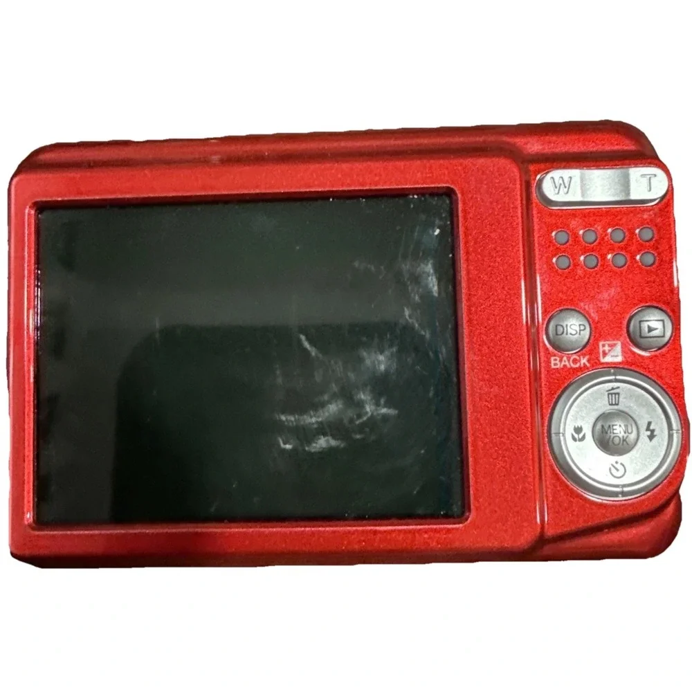Fujifilm Digital Camera FinePix AX650 16.0MP Red Tested‎ Japan W/case